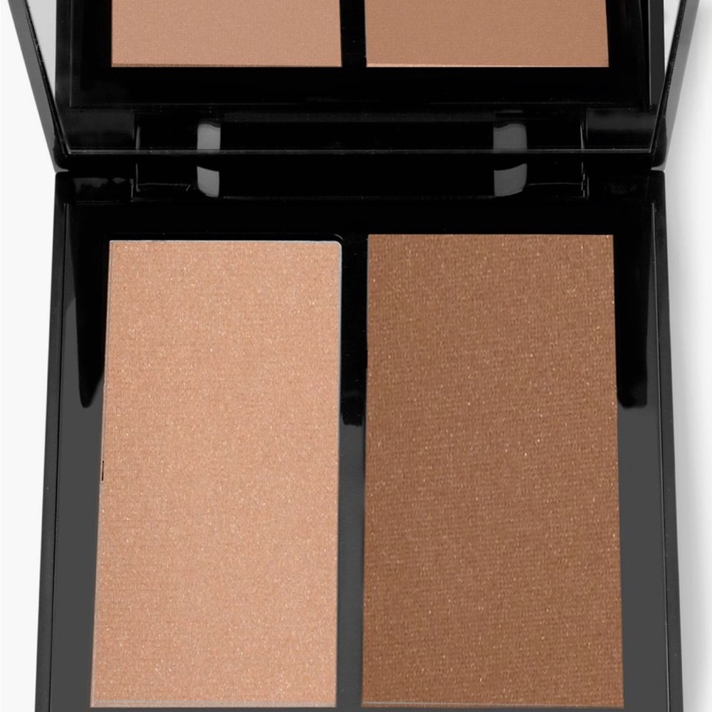Dual-Tone Makeup Palette - Bronze and Tan - Picture 2 of 4